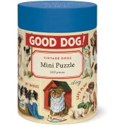 Dogs Vintage Mini Pussel 240 bitar